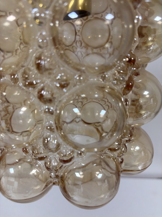 Image 1 of Exklusive Limburg Helena Tynell Bubble Lampe aus goldfarbenem Glas