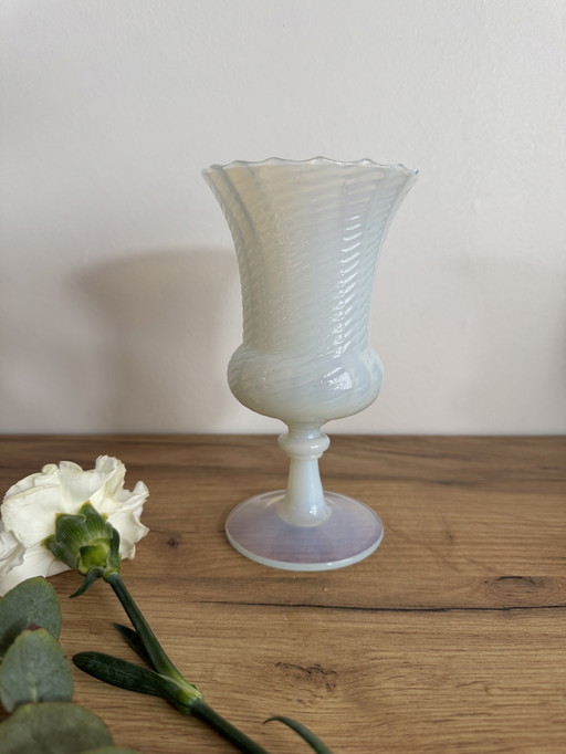 Tuscan opaline vase