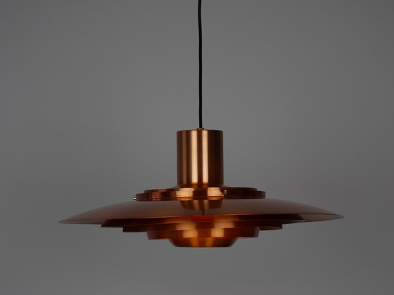 Image 1 of Lampe pendante vintage danoise P376 par Fabricius et Kastholm, Nordisk Solar, 1964