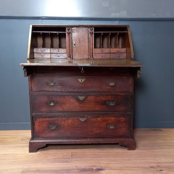 Image 1 of 18th-century English drop-front secretary