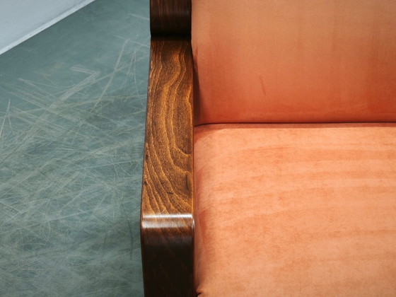 Image 1 of Coppia di poltrone Ludvik Volak Drevopodnik Holesov, stile Mid-Century Lounge, ceco, anni '70.