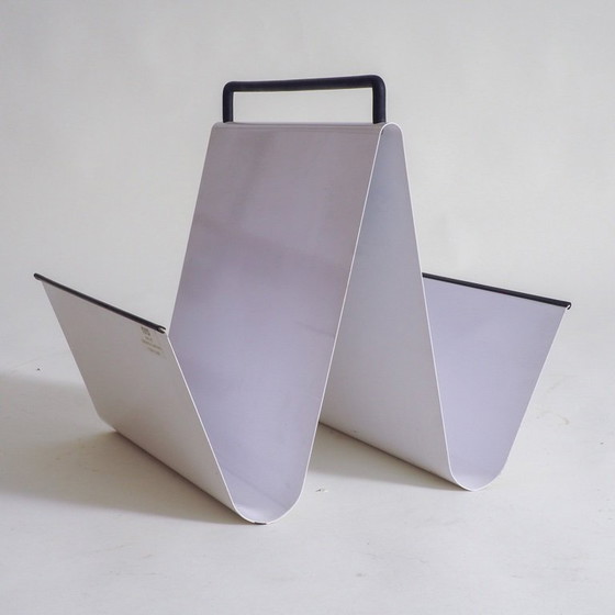 Image 1 of Metal Magazine Rack by Pete Sans for Nro