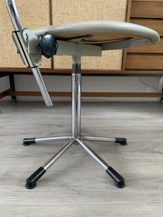 Image 1 of Vintage De Wit bureaustoel jaren 60