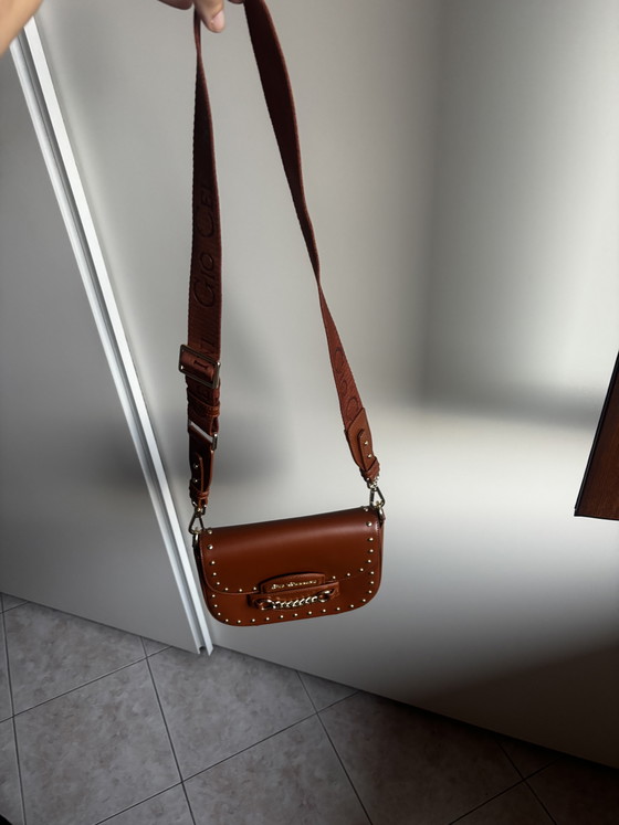 Bruine crossbody tas Gio Cellini – Crossbody tassen, Textile, Skai (photo 4 of 15)