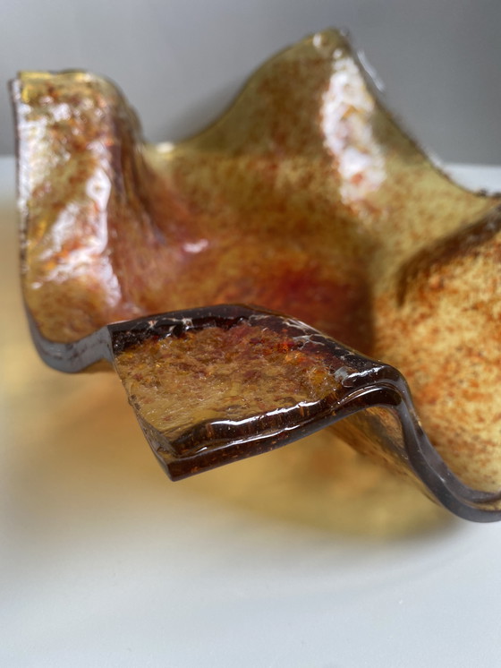 Image 1 of Piatto vintage a doppio strato o delle dimensioni di un fazzoletto