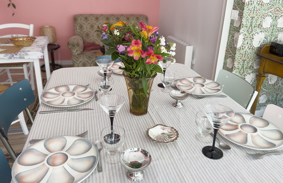 Image 1 of Set di piatti per ostriche