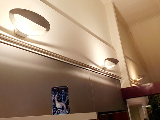 3 appliques murales Artemide Mesmeri (blanches)