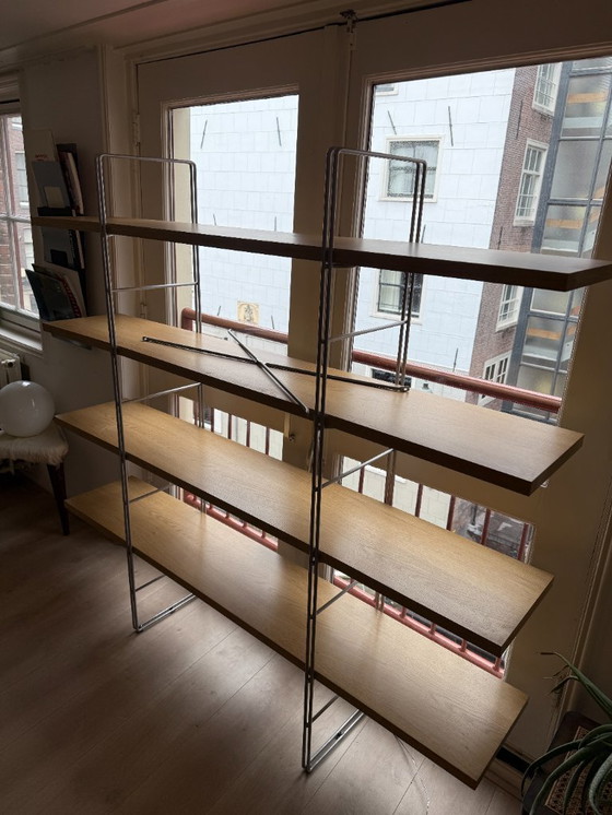 Image 1 of Vintage Enetri Ikea shelving unit, designed by Niels Gammelgaard.