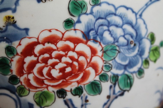 Antique Chinese Rouleau Vase – Ceramic, Porcelain (photo 16 of 16)