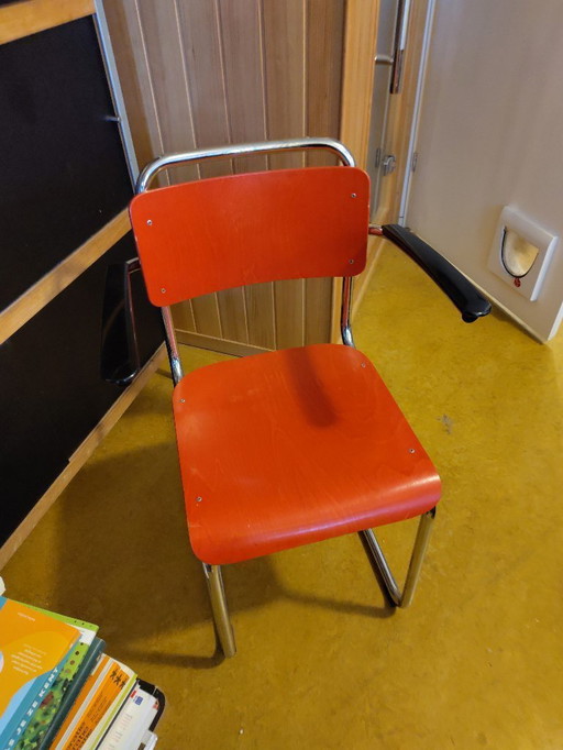 Dutch Design Gispen 201 chairs