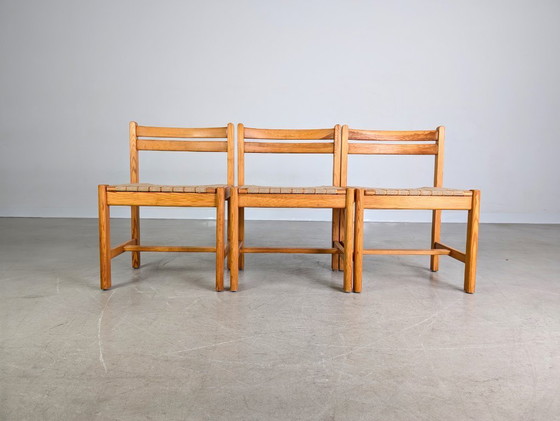Image 1 of Lot de 3 chaises Asserbo Borge Morgensen Roland Wilhelmsson