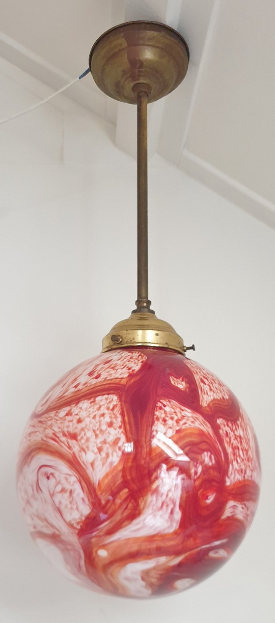 Image 1 of Vintage Art Deco Stijl Hanglamp