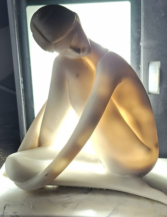 Image 1 of Art Deco Sculpture – Stylized Nude – 1920s