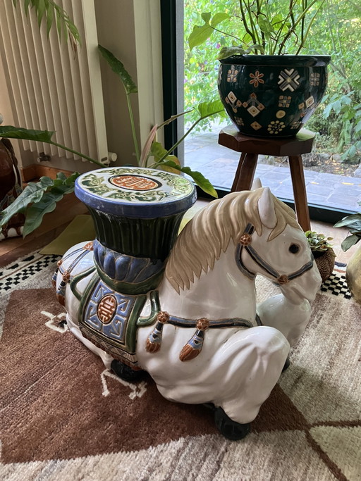 Supporto per piante a forma di cavallo vintage – zuil, Ceramic (photo 2 of 8)
