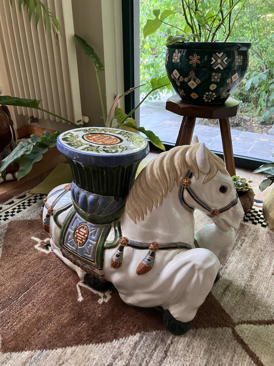 Supporto per piante a forma di cavallo vintage – Colonne, Ceramic (photo 2 of 8)