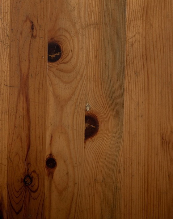 Image 1 of Vintage Dymling grenen salontafel van Yngve Ekström voor Swedese, Zweeds brutalistisch design, jaren 70.