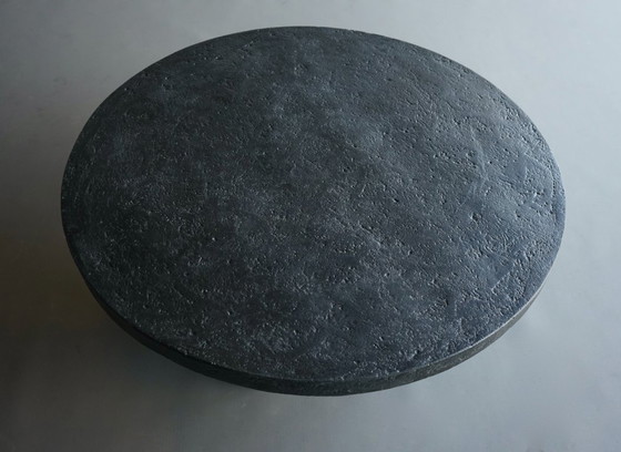 Image 1 of Brutalist Resin and Stone Coffee Table, 1970s