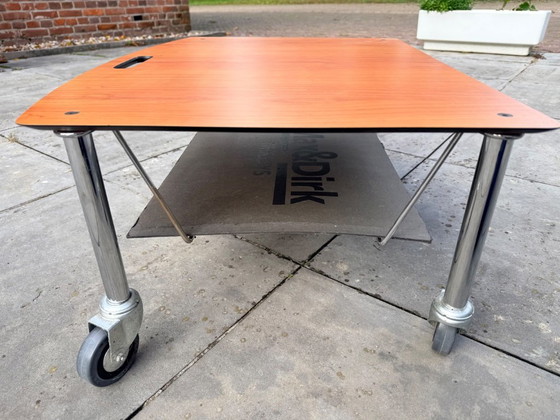 Max & Dirk Trolley, Tables d'appoint, Plastique, Bois, Marron (photo 3 sur 7)
