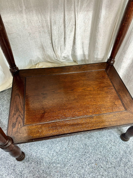 Antico mobile portaposate danese, Rovere, XX secolo, Armadi contenitori, Legno, Marrone (foto 4 di 15)