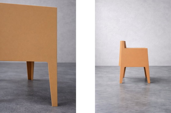 Image 1 of Vintage Mid-Century Italian Modern Atlantide Collection Toy Plastic Chairs by Philippe Starck for Driade, 1990, Set of 4