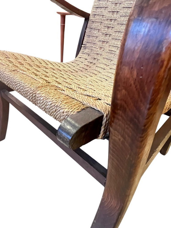 Image 1 of Rarität! Original Bauhaus-Sessel von Erich Dieckmann um 1925. Eine Designikone in der seltenen Form des Hochlehners