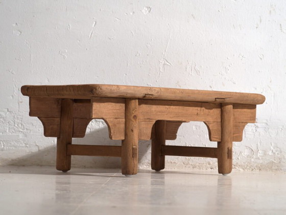 Antieke lage tafel van grenenhout – China, circa 1930 – Salontafels (photo 23 of 40)