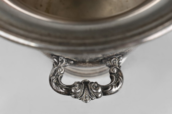 Image 1 of Secchiello per champagne in rame placcato argento, Francia, metà secolo, 1890