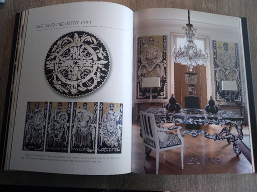 Book about the design duo Ravage with hundreds of photos. Feast for the eyes. In fine condition.