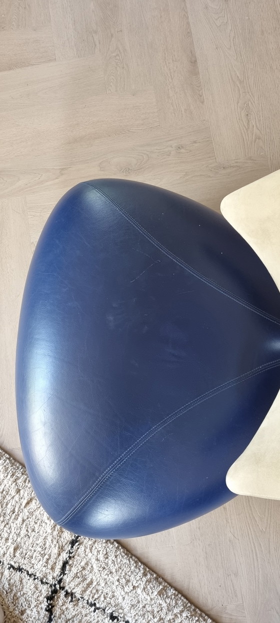 Image 1 of Leolux Pallone armchair leather with suede