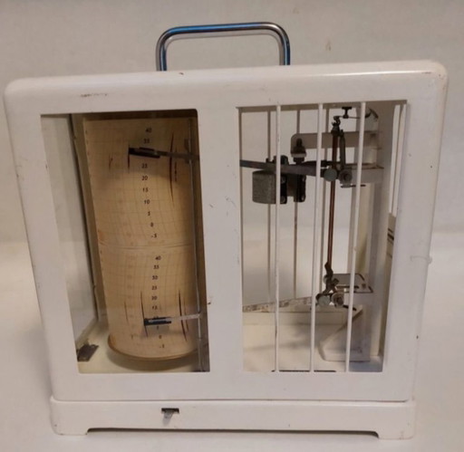 Thermohygrographe Lambrecht type 252c complet et fonctionnel