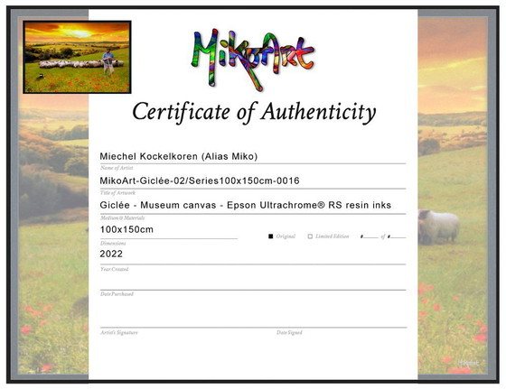 Image 1 of MikoArt-Giclée-02/Series-150x100cm-0016