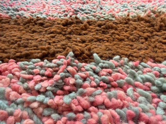 Hand-knotted Moroccan Boucherouite Rug 304 × 193 cm – Rugs & carpets, Wool (photo 11 of 15)