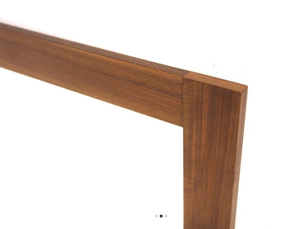 Miroir scandinave en noyer, Suède, 1960, 111cm x 75cm – Wood (photo 2 of 5)