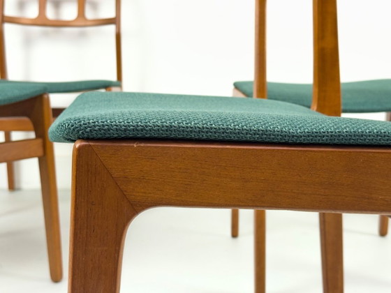Image 1 of Chaises de salle à manger danoises en teck, 1960s, Set of 6
