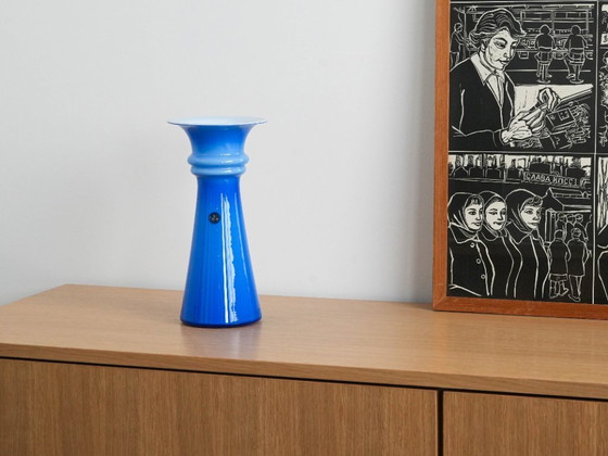 Image 1 of Glass vase, Danish design, 1980s, designer: Michael Bang, manufacturer: Royal Copenhagen