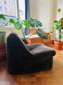 Fauteuil lounge vintage des années 70