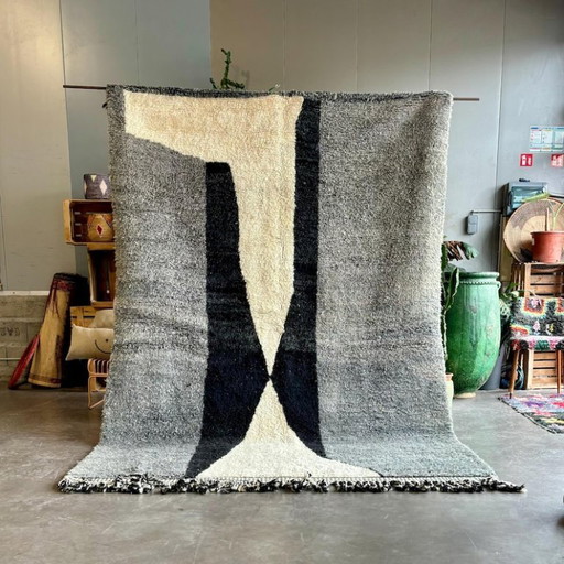 Marokkaans Berber Beni Ourain tapijt 200x300 cm