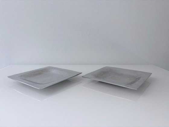 Set di 2 ciotole in alluminio – Quadrato Minimalista – Accessori da tavola, Aluminium (photo 7 of 9)