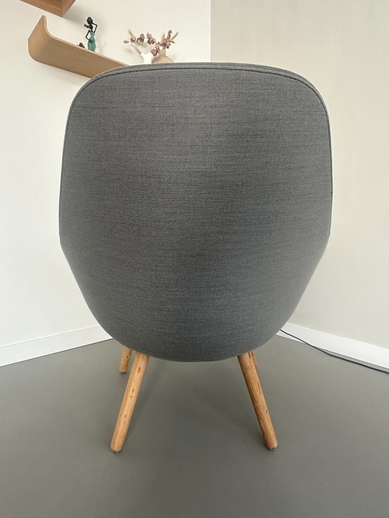 Image 1 of Hay About a Lounge Chair AAL82 con cojín y otomana