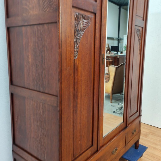 Image 1 of Vintage Antique wardrobe closet detachable wardrobe