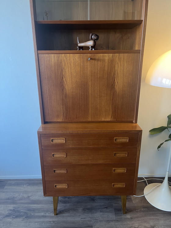 Image 1 of Vintage Poul Hundevad Wall Cabinet