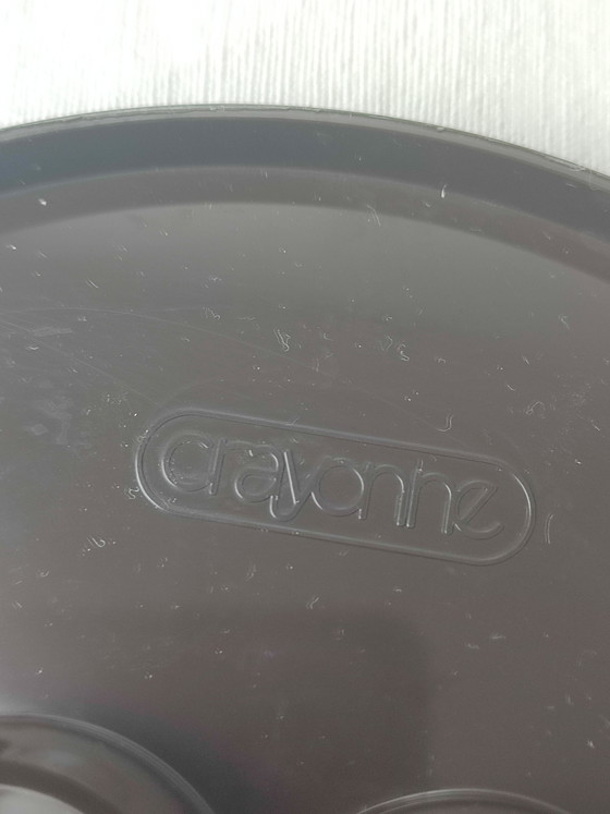 Image 1 of Space Age Crayonne ice bucket ice cubes Bar Brown Vintage UK made