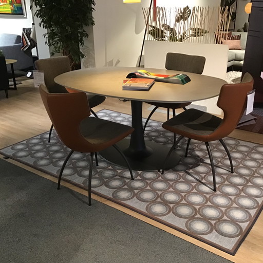 Leolux Callas Esszimmerstuhl (4er-Set)