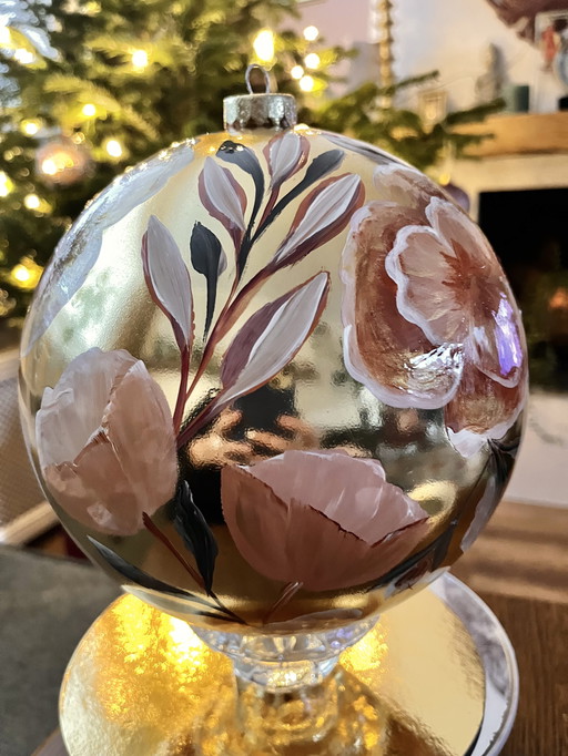 Handbemalte GROSSE Weihnachtskugel