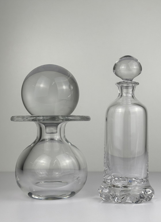 Image 1 of Saint Louis Kristall Val St Lambert Flakon 'Arôme' Entwurf Georges Saulterre