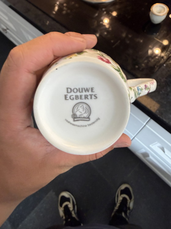 🌸 Tazze Vintage Douwe Egberts – Set da 5 – Bicchieri e caraffe, Porcelain (photo 4 of 5)
