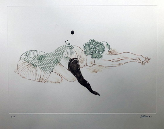 Image 1 of Gravure Originale • Œillades Ciselées 13 • Hans Bellmer • 1972