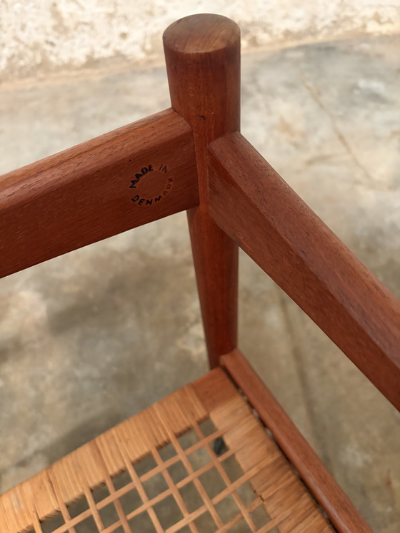 Image 1 of Carrello da tè Poul Hundevad, carrello bar con piano rimovibile