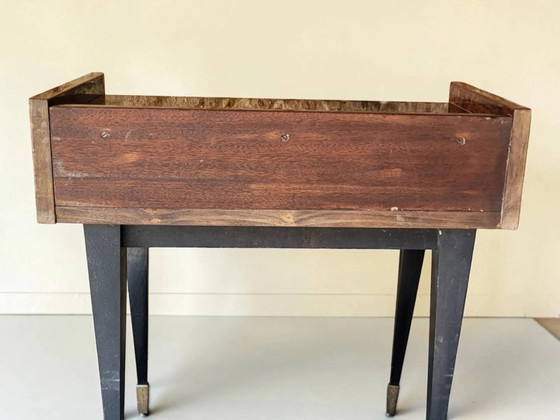 Comodino in palissandro anni '60 – Comodini, Wood, Brass, Art Deco (photo 5 of 14)