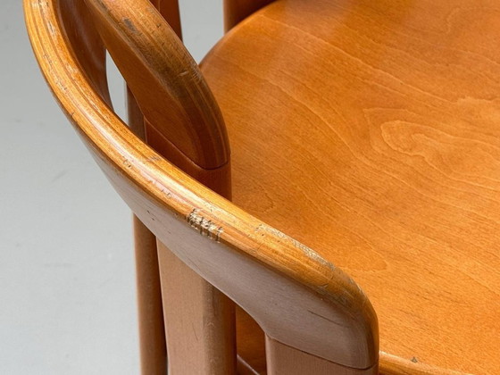 Image 1 of Set aus 4 Rey Stühle (Modell 3300) von Bruno Rey für Dietiker, 1980er Jahre